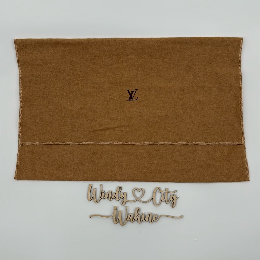 LOUIS VUITTON Vintage Envelope Dust Bag- Medium